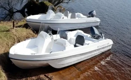 Стеклопластиковый катер SCANDIC Havet 430 DC