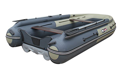 Лодка Reef Triton 370 Fi S-Max с интегрированным фальшбортом