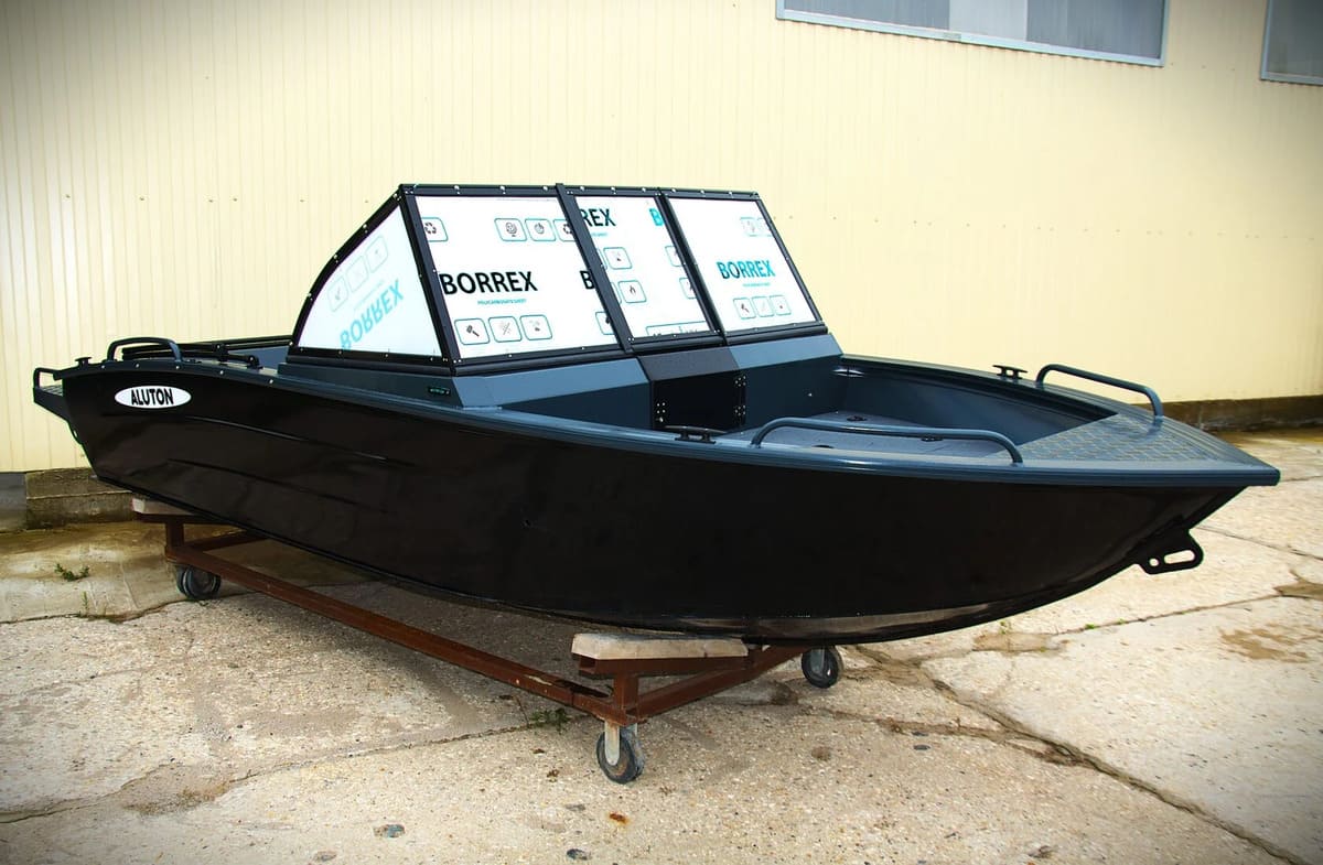 Катер-лодка алюминиевая ALUTON 430Fish