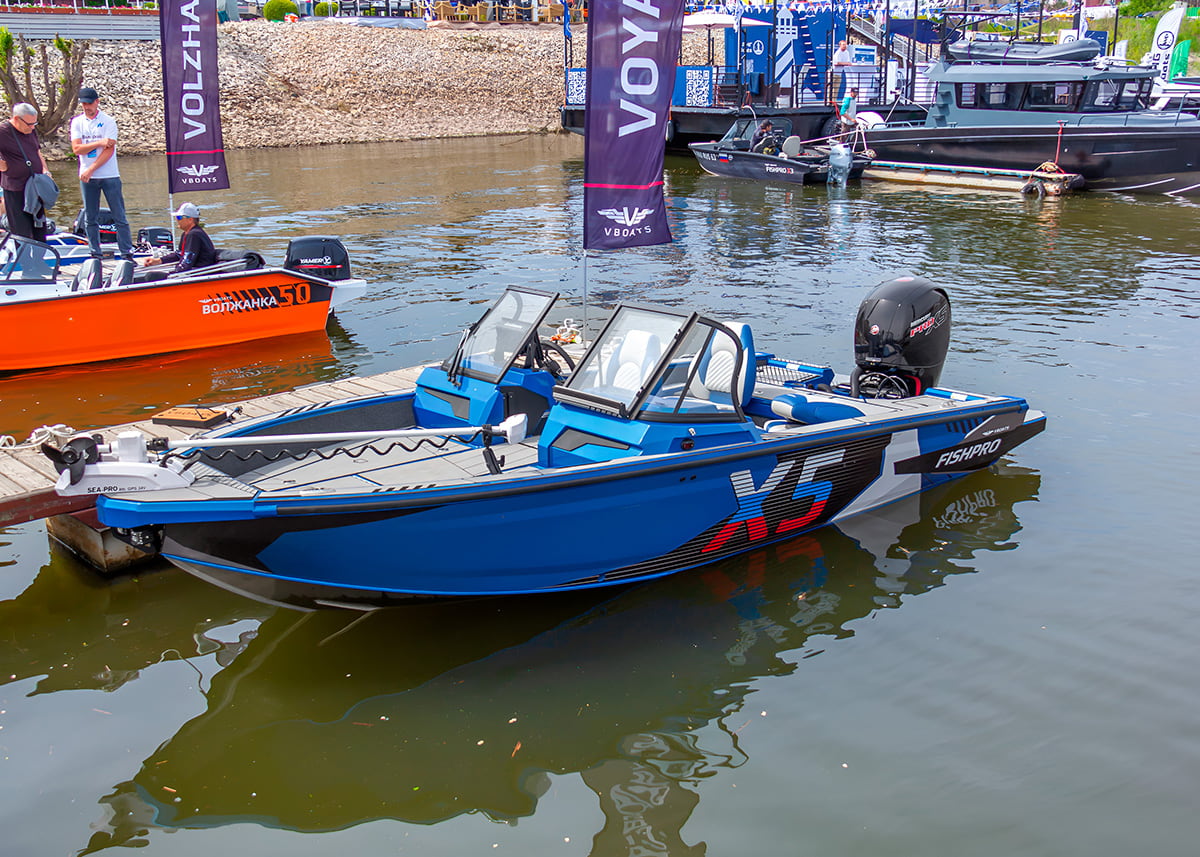 Катер-лодка алюминиевая VBOATS Fishpro X5