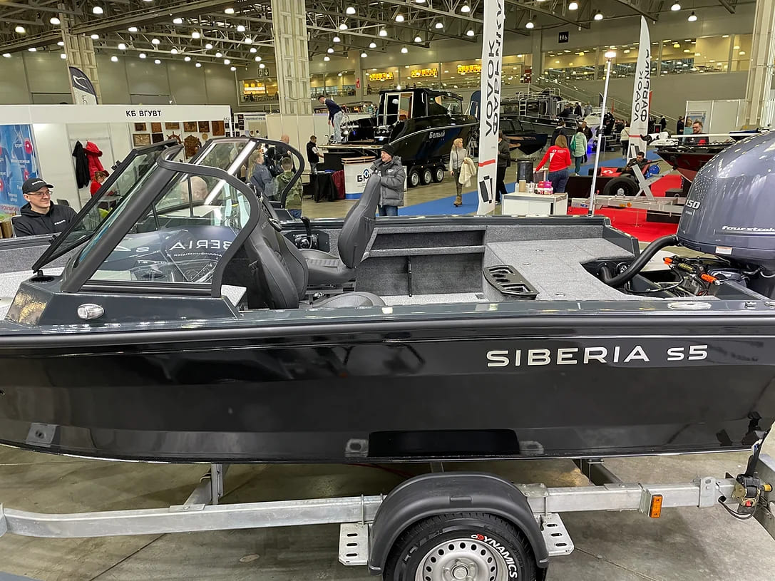 Катер-лодка алюминиевая SIBERIA S5 (one)