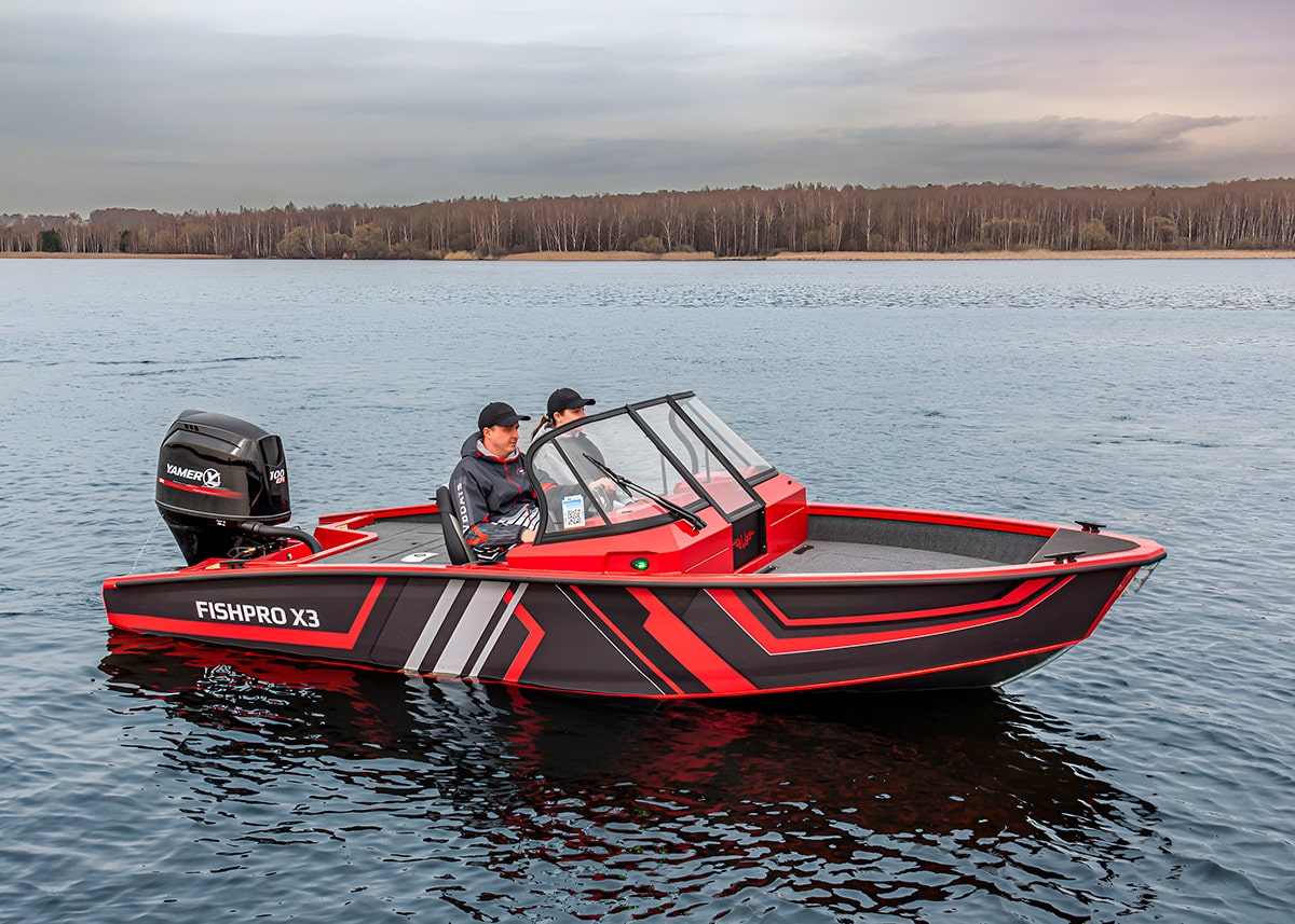 Катер-лодка алюминиевая VBOATS Fishpro X3