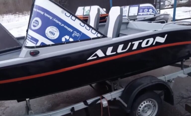 Алюминевая лодка Aluton 460 fish